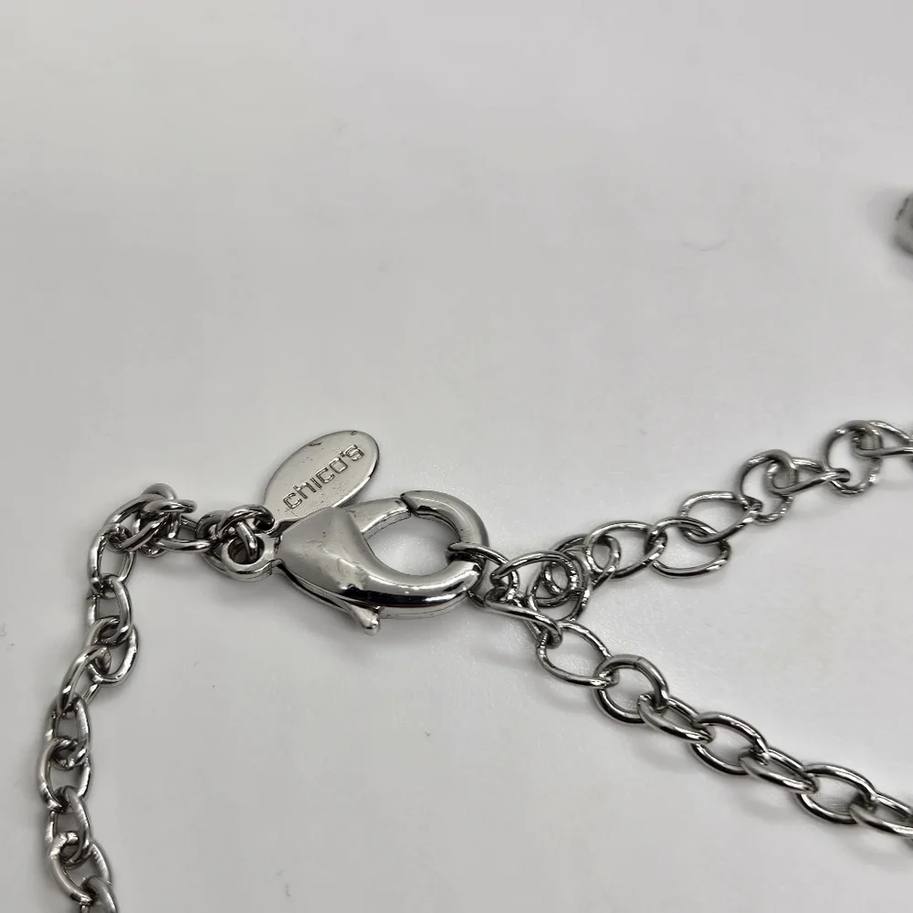 Chicos silver tone